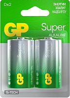 Элемент питания GP LR20 Super Alkaline (13AA21-BC2) 2шт (упак) D (батарейка) картинка 